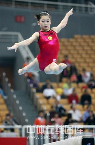 2009全运会女子体操个人全能，青春与技巧的璀璨绽放