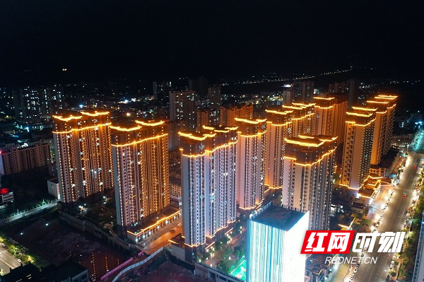 荆州vs曲靖夜景视频直播，两座古城点亮你的夜生活