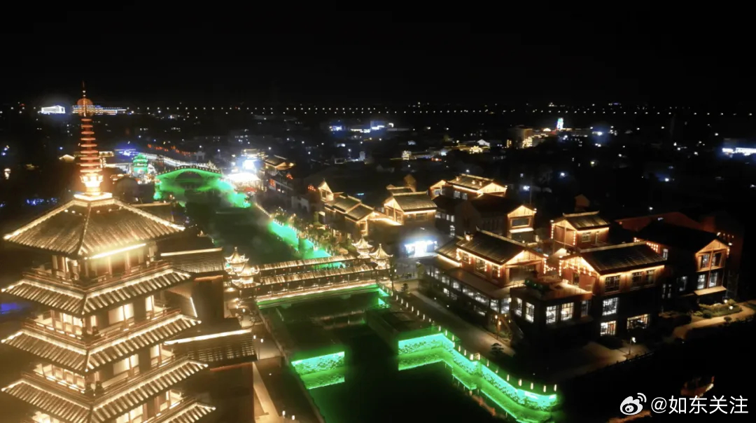 东台vs盐城夜景视频直播，谁才是苏北夜空中最亮的星？
