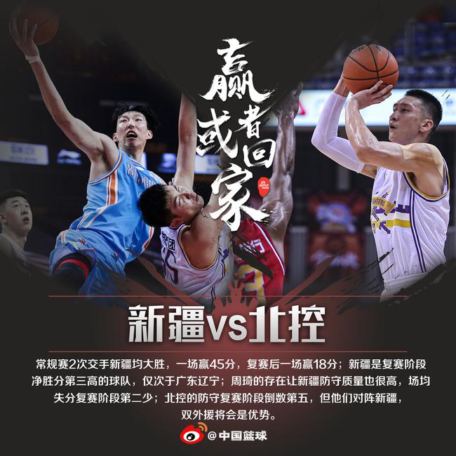 H1，新疆vs北控视频直播，今晚这场球你看对地儿了吗？
